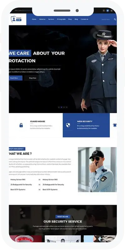 security service phone 3